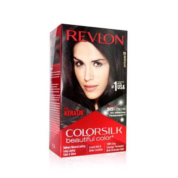 Revlon Colorsilk Beautiful Color Hair Color Brown Black